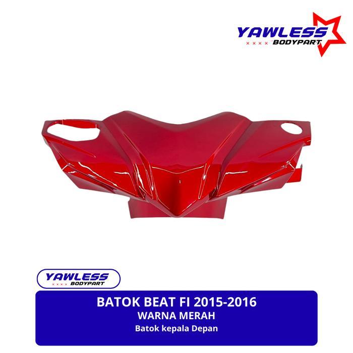 Batok Beat Fi 2015 Depan Belakang warna Merah / batok beat fi starter Halus - Depan Merah