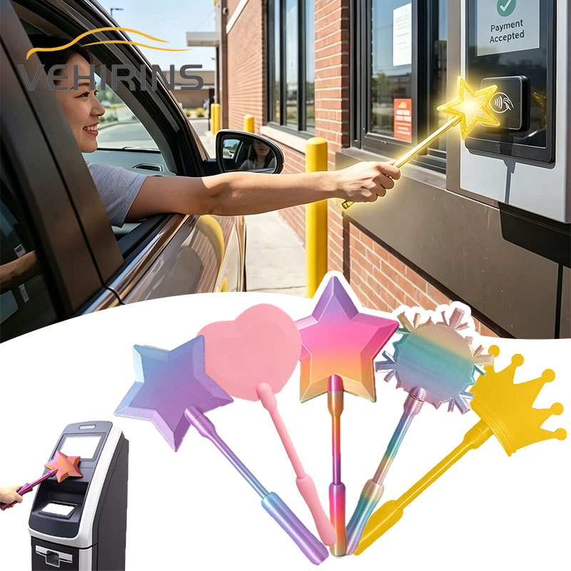 Tongkat Etoll Lucu Model Pay Wand (Hidden Card Wand) Aksesori Mobil Praktis Anti Sentuh Support Tap 