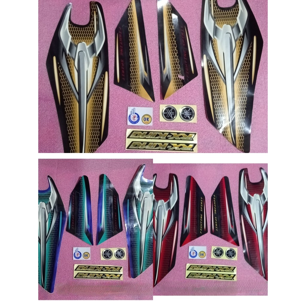 STRIPING RX KING 2007 STRIPPING RX KING ORIGINAL YAMAHA
