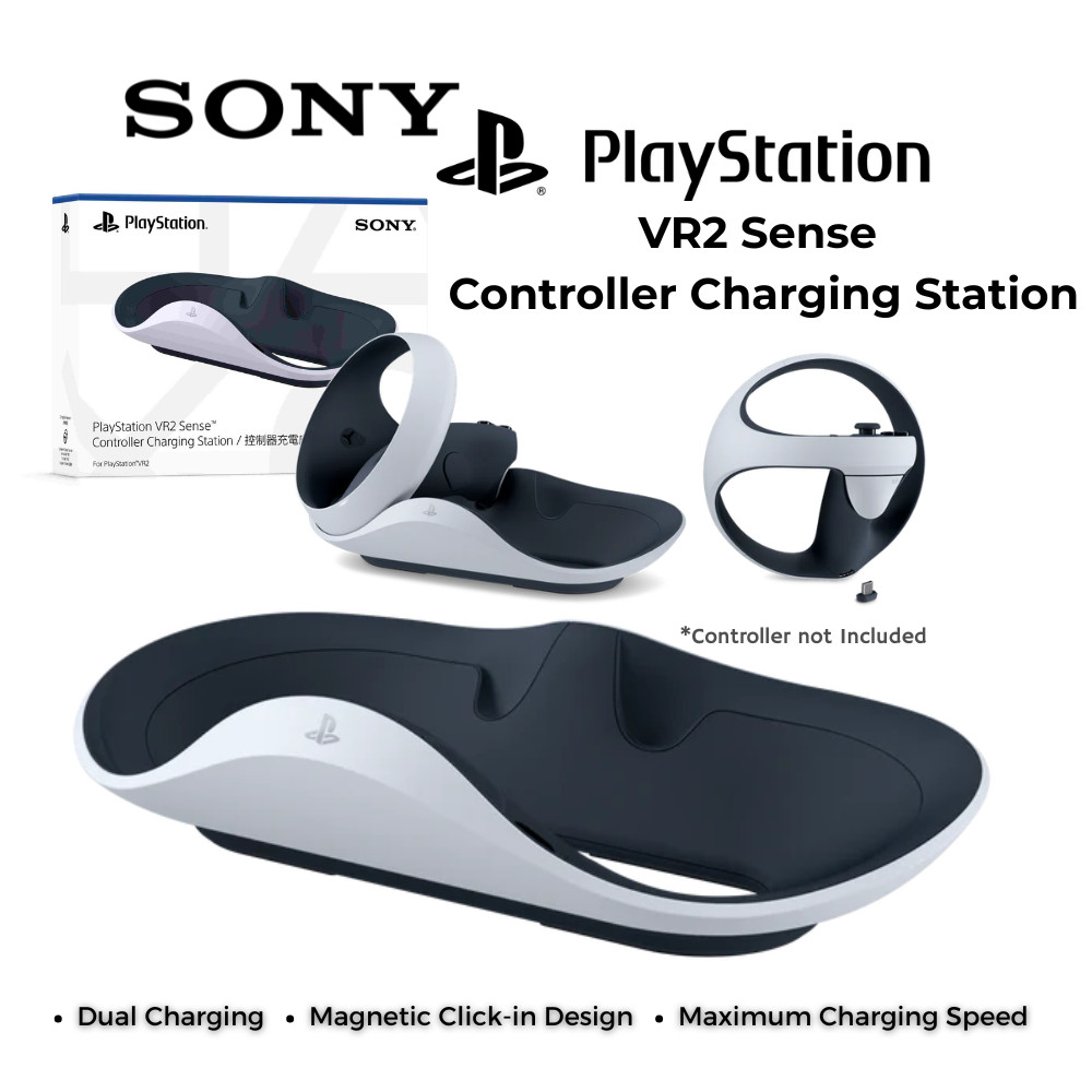 GROSIRUNIK99 Sony PlayStation VR2 Sense Controller Charging Station