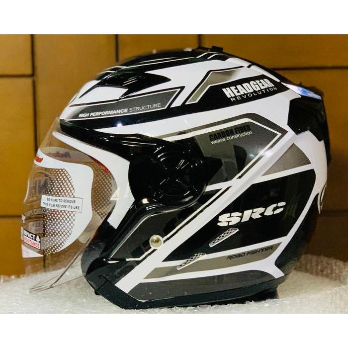 NHK Gladiator Touring - Black White Glossy - M