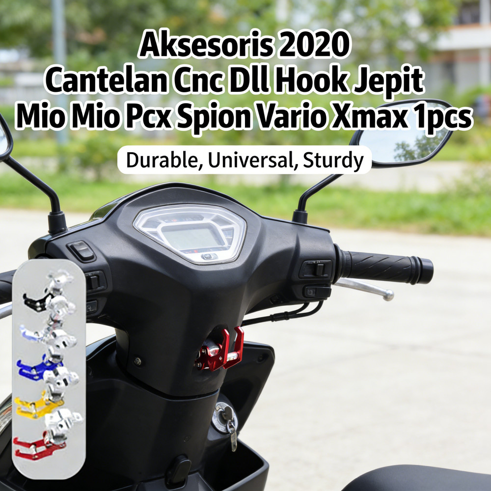Barang Mio Dll Cantelan Xmax Spion Hook 1pcs Vario 2020 Jepit Pcx Aksesoris Gantungan