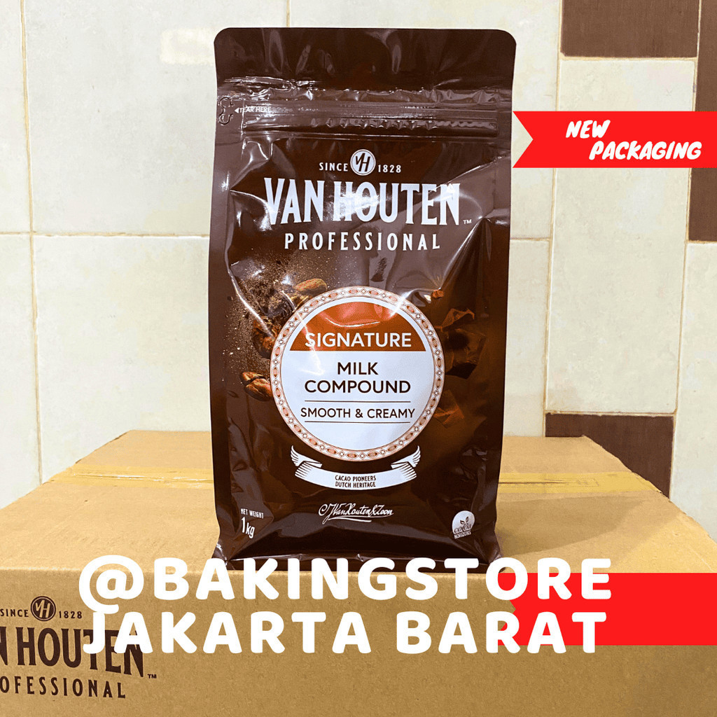 Van Houten Milk Compound Coin 1 kg | Coklat Milk