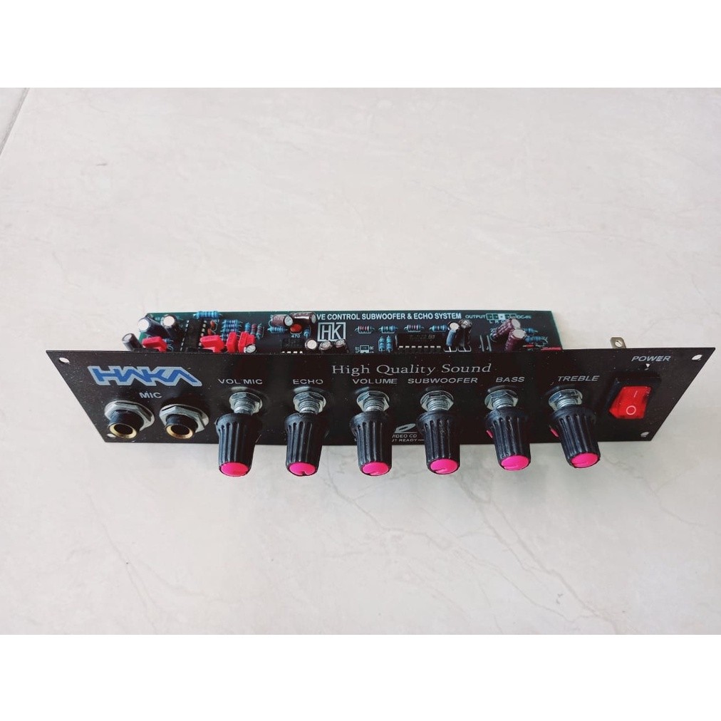 Promo Murah STEREO TONE CONTROL HYBRIS + PANEL Stereo tone tone control + sub + echo HYBRIS + PANEL 