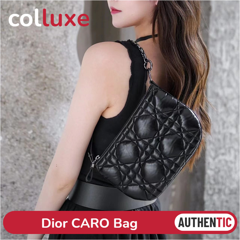 Menyediakan resi Dior Caro Wanita / tas punggung / tas di bawah lengan / tas jari / Mini