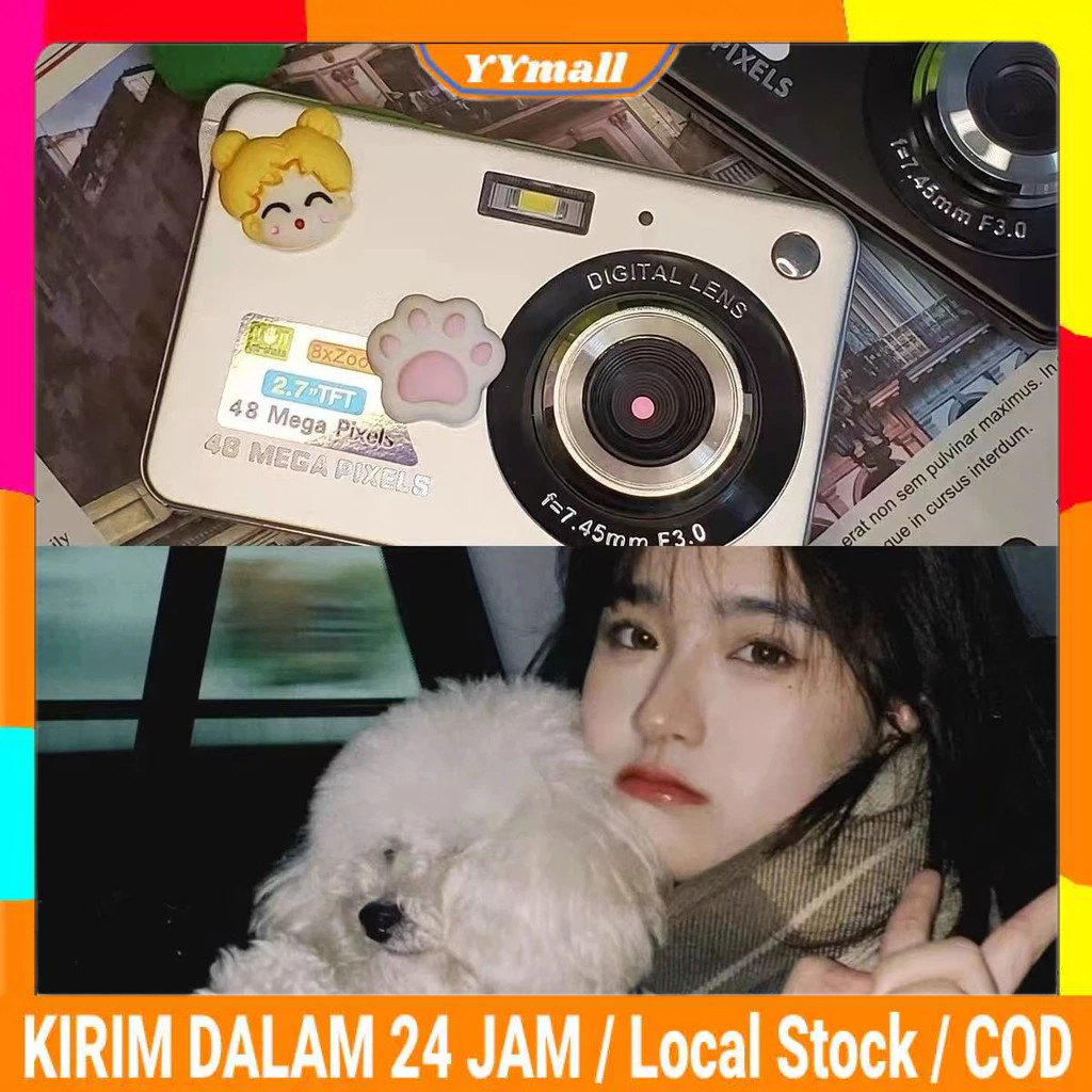 MOCI OFC -  Camera Digital Camera Digicam Kamera Pocket 48MP Kamera 48: Point & Shoot Digital Camera