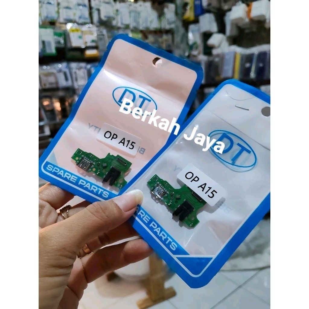 KONEKTOR Papan Cas OPO A15 A15S/ Konektor Cas PCB Board Plug in Flexible Charger Opo A15 A15S OORRII