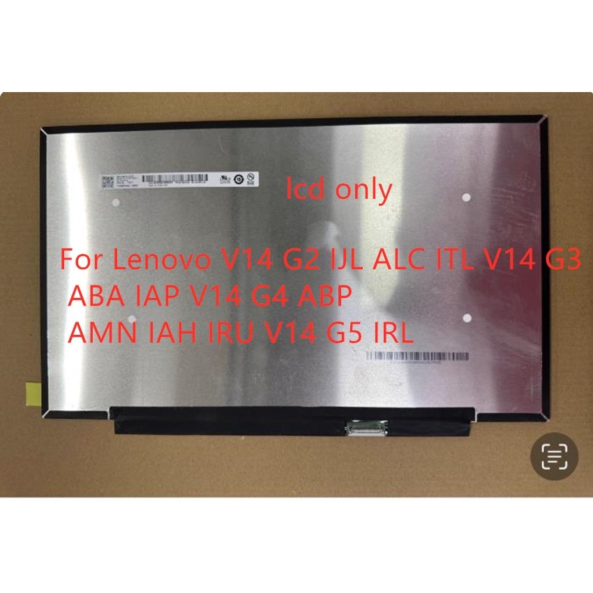 14" LCD Screen For Lenovo V14 G2 IJL ALC ITL V14 G3 ABA IAP V14 G4 ABP AMN IAH IRU V14 G5 IRL splay 