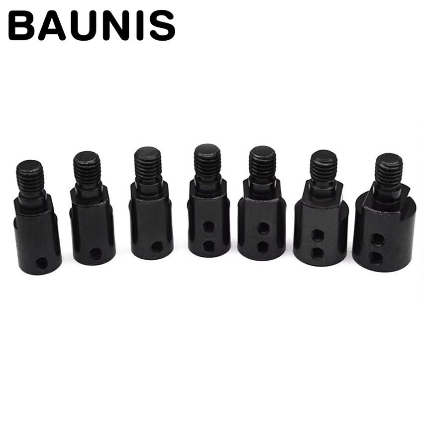 Baunis Adaptor Konektor Arbor Gerinda Mandrel Grinder M10 Dinamo Aksesoris Ukuran 5mm, 6mm, 8mm, 10m