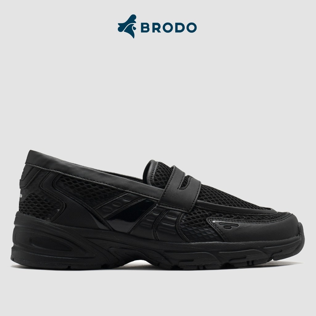 BRODO - Sneakers Ace Neptune Loafers Full Black