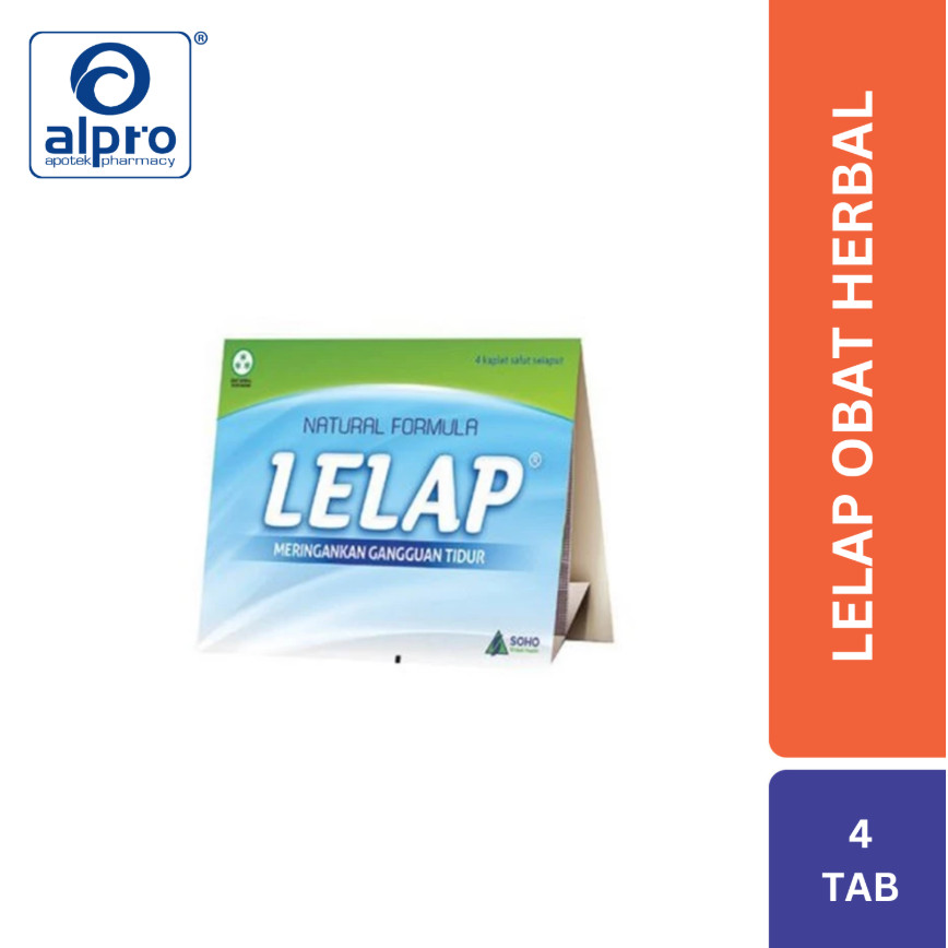 Lelap Obat Herbal 4 Tablet