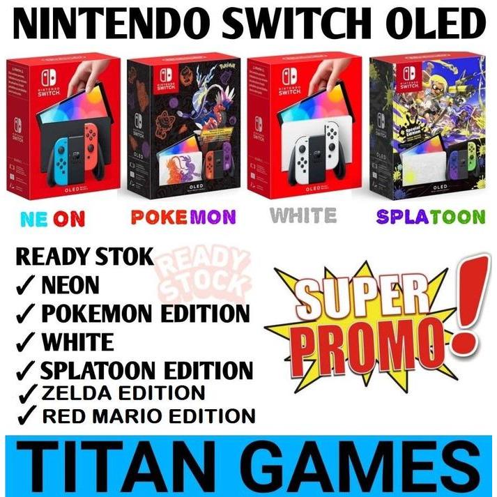 Nintendo Switch OLED Console Switch Oled - WHITE