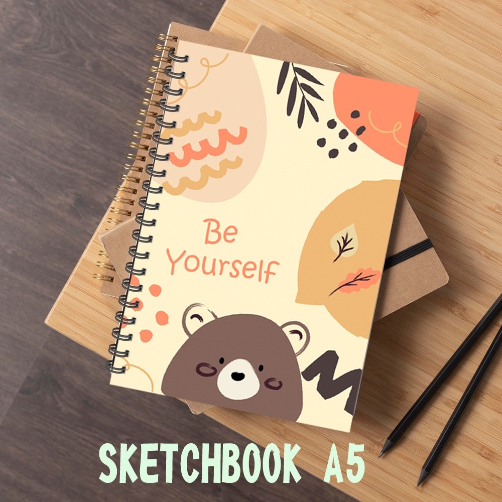 SKETCHBOOK A5 BUKU SKETSA A6 BUKU GAMBAR A5 MENGGAMBAR CATATAN