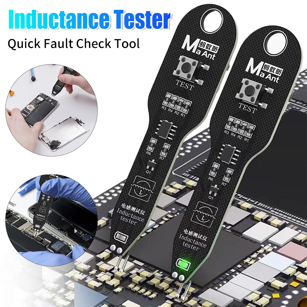 Inductance Tester High Precision Electromagnetic Induction trument Inductor Detector Repair Mobile P