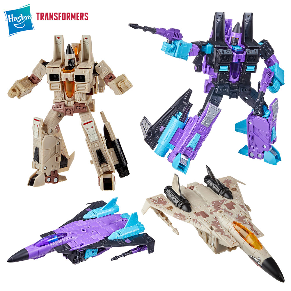 [In-Stock] Hasbro Transformers Generations Selects Ramjet & Sandstorm 18cm Exclusive Action Figure R