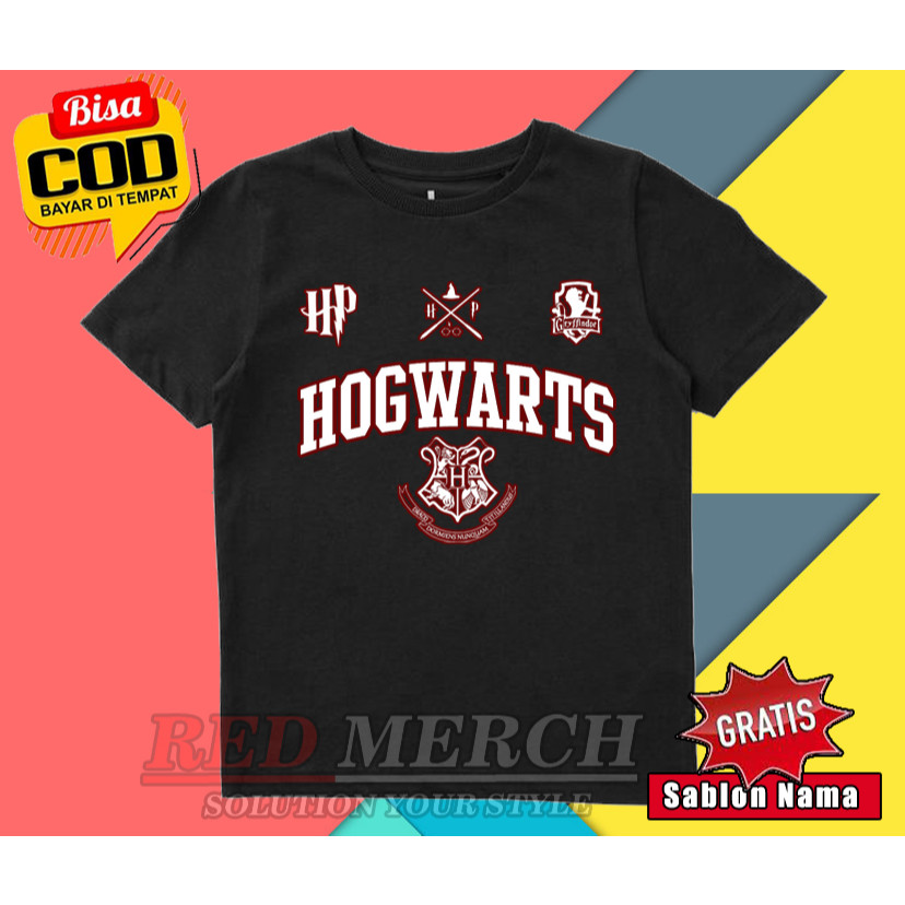 KAOS ANAK LAKI LAKI HOGWARTS BAJU ANAK HARRY POTTER