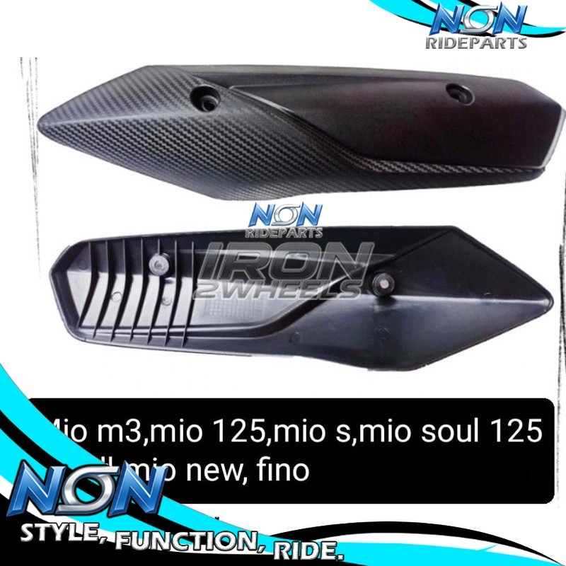 NoiN RideParts -  cover knalpot mio m3 tutup knalpot mio m3 CKD