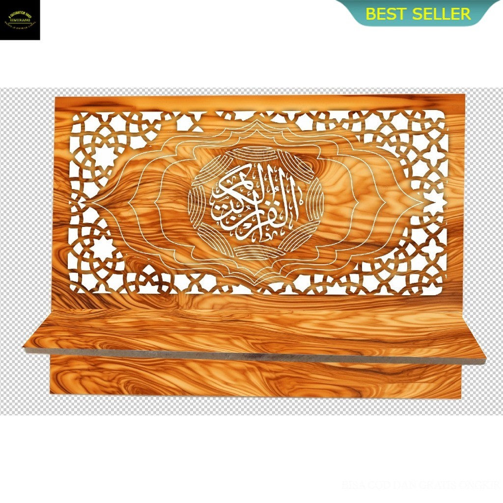 Rekal Alquran Anak/ Rekal Alquran / Meja Alquran Lipat Seri