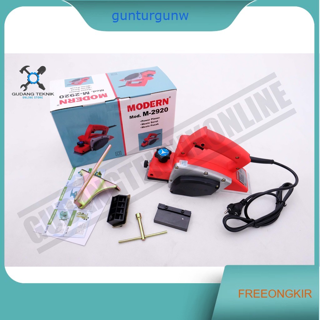 Modern M-2920 Mailtank SH194 / Mesin Planer Modern M2920 / Mesin Serut Kayu Ketam Sugu Pasah Modern 