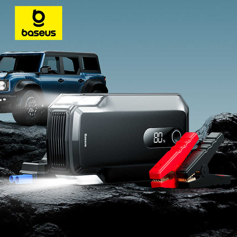 Baseus 2000A Emergency Jump Starter 20000mAh Power Bank Car Start Booster Device for Petrol esel Car