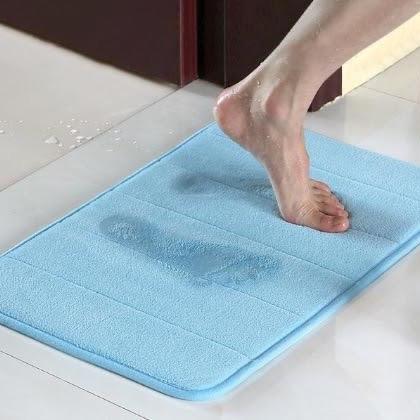 Promo Keset Kamar Mandi Dapur Keset Bulu Halus Bludru Microfiber Karpet Kamar Memory Foam - POLOS AB