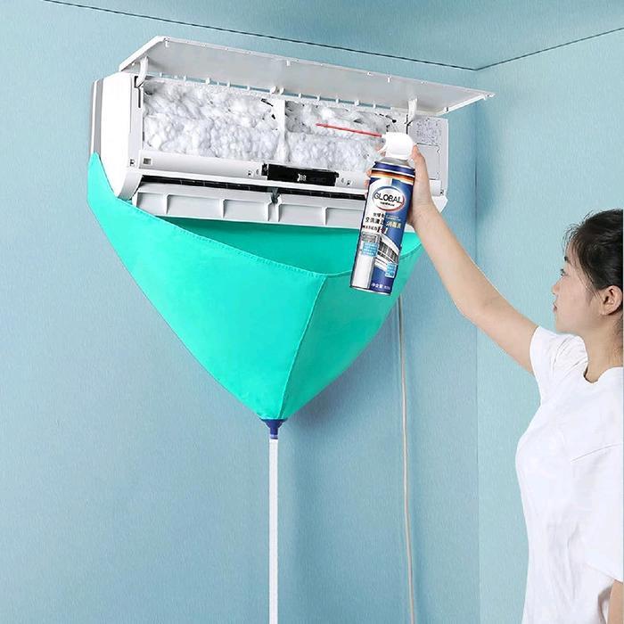 Alat Penutup Cuci AC Anti Air Waterproof + Selang Pembuangan Praktis untuk Service Air Conditioner R