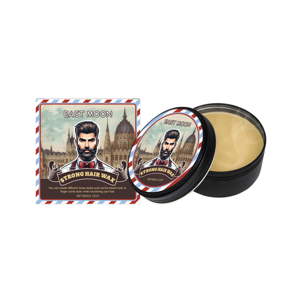 Lilin Penata Rambut Pria, Daya Tahan Kuat, Penataan Tahan Lama, Krim Pelembab, Meningkatkan Volume d