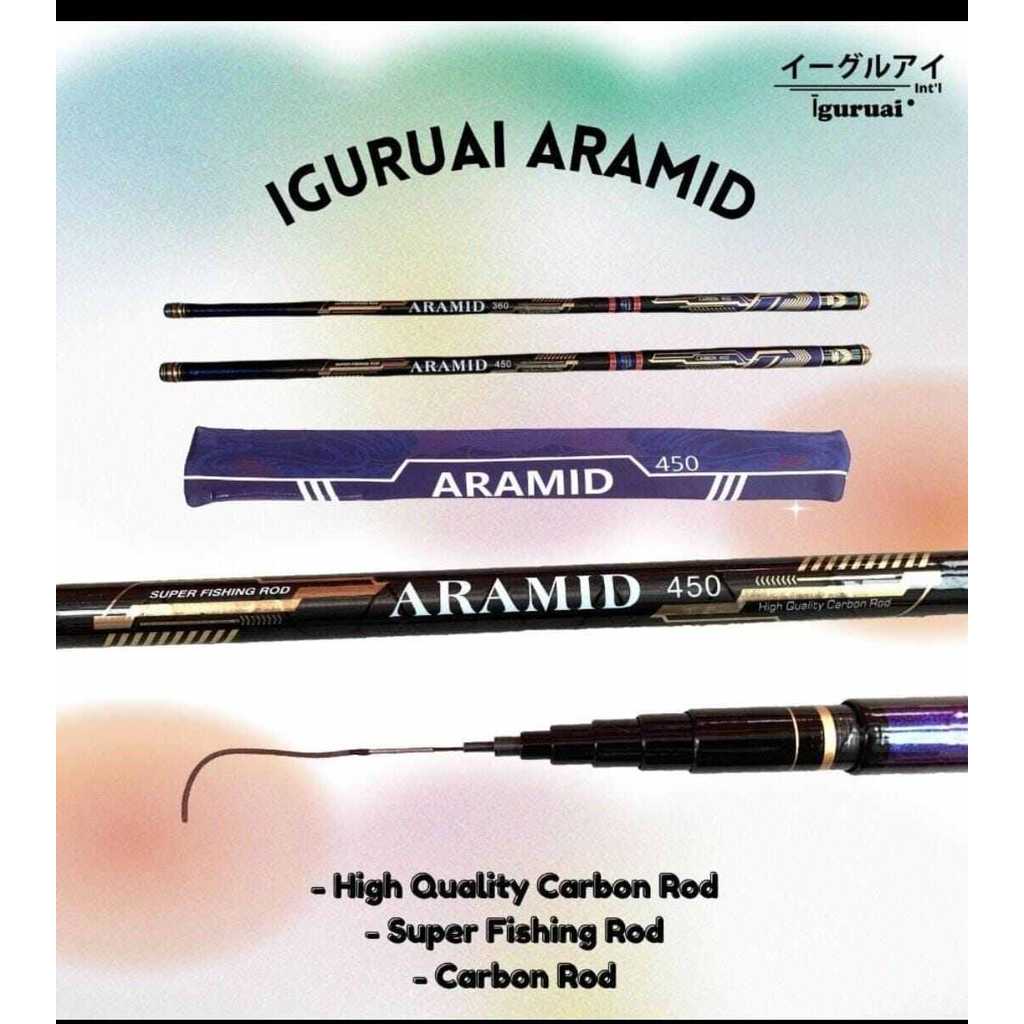 Joran Pancing Tegek Iguruai Aramid 360 450 Hard
