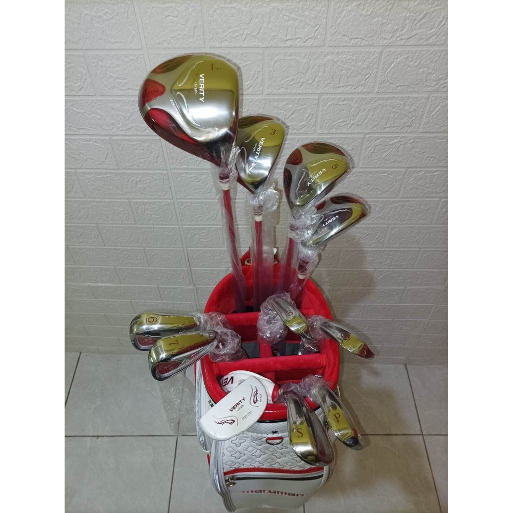 Fullset Stick Golf Maruman Verity Ladies Include Bag