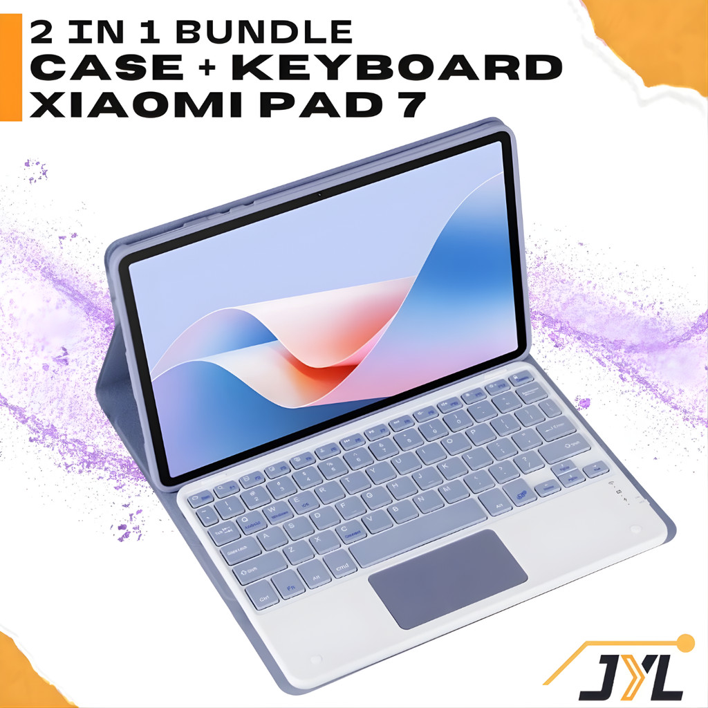 Wireless Bluetooth Keyboard Case + Magnetic Cover For Xiaomi Pad 7/7 Pro 2024 11 Inch Redmi Pad SE M