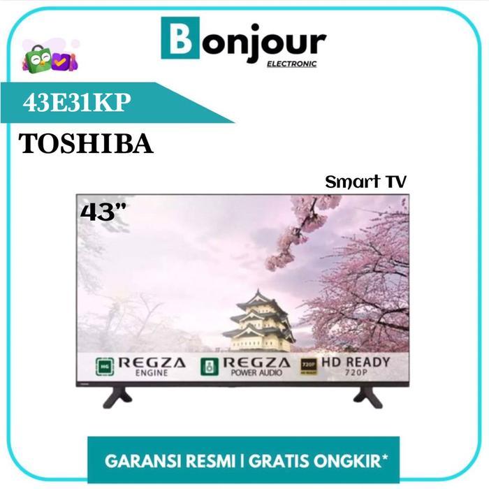 TV Toshiba 43 Inch 43E31KP LED Smart TV Toshiba 43 Inch Digital TV