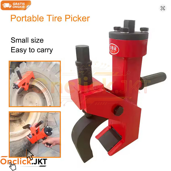 Alat Pembuka Ban Manual Portable Tire Changer Motor Mobil Alat Pres Ban Luar Alat Tambal Ban Samping