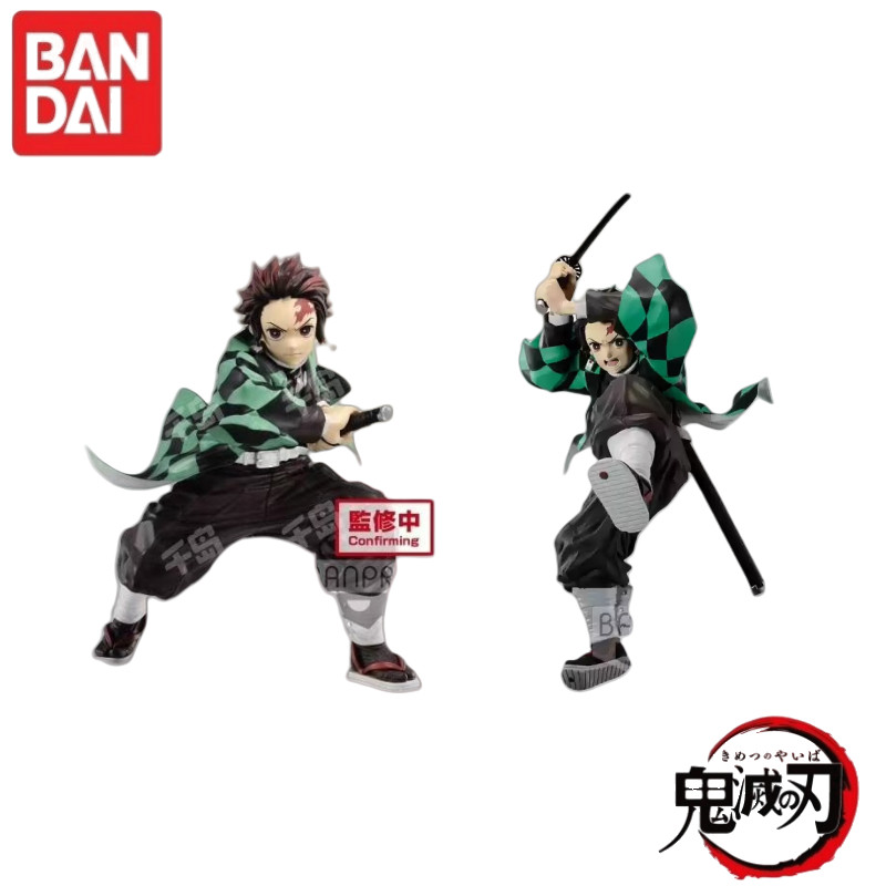 In Stock Original Bandai Demon Slayer MAXIMATIC Tanjiro Kamado 2 Figurine Anime Character Model Coll