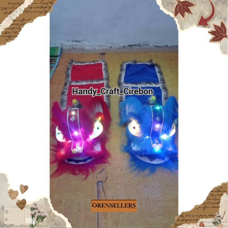 Flash Shale [ BISA COD ] BARONGSAI ANAK LAMPU TERBARU 2026/barongsai lampu AM