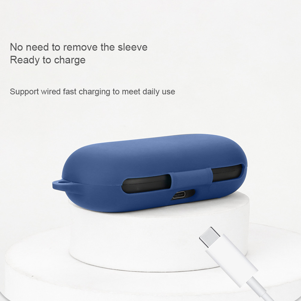 Silicone Portable Protective Cover Anti-Lost with Carabiner Protective Case arging Case Skin Cover f