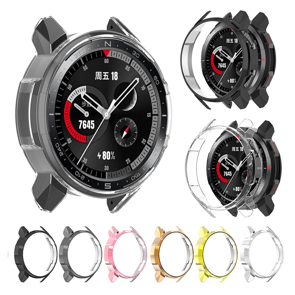 Hollow PC Protective Case For Huawei Honor Watch GS Pro Protection Shell Frame Bumper Cover
