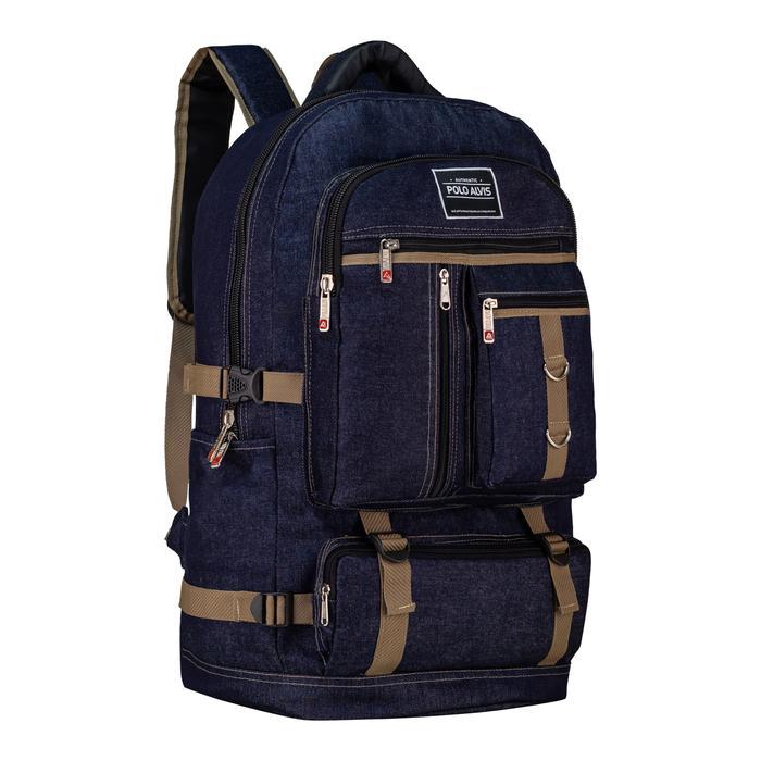 Hot Produk POLO ALVIS - Summit Elgon Tas Gunung Ransel Besar Muat Banyak Pakaian Cocok untuk Travel