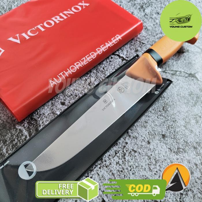 Pisau butcher knife victorinox swibo 34 cm original kode 5.8431.34 - 5.8431.21 -young