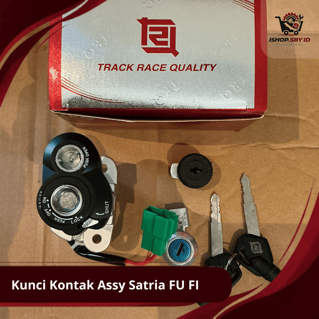 Kunci Kontak Assy Satria FU FI TRQ Set Lengkap + Soket Motor Suzuki Satria FU FI