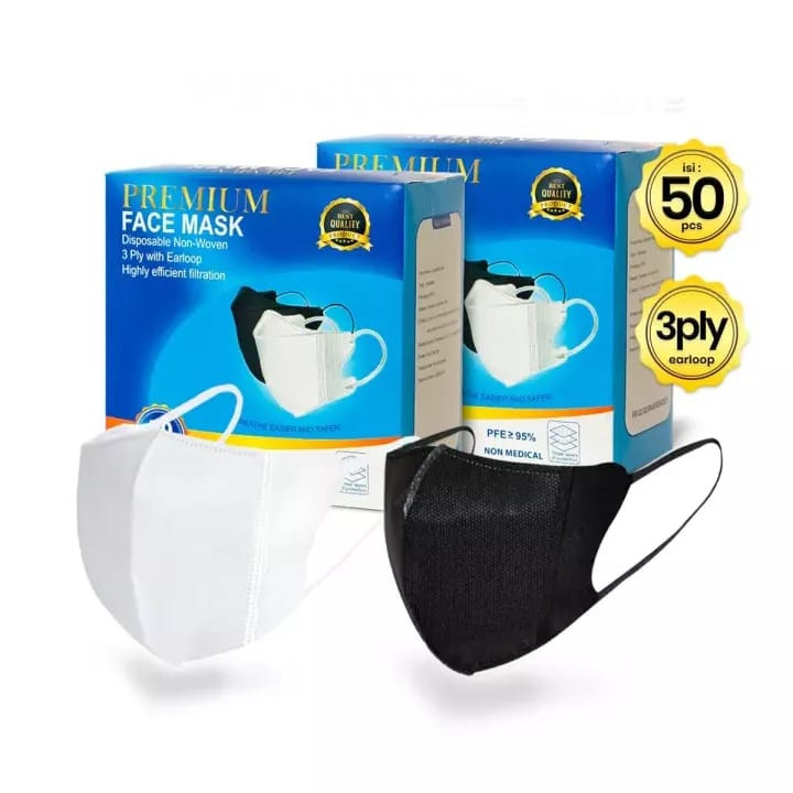 Masker Duckbill faceMask 1Box Isi 50Pcs