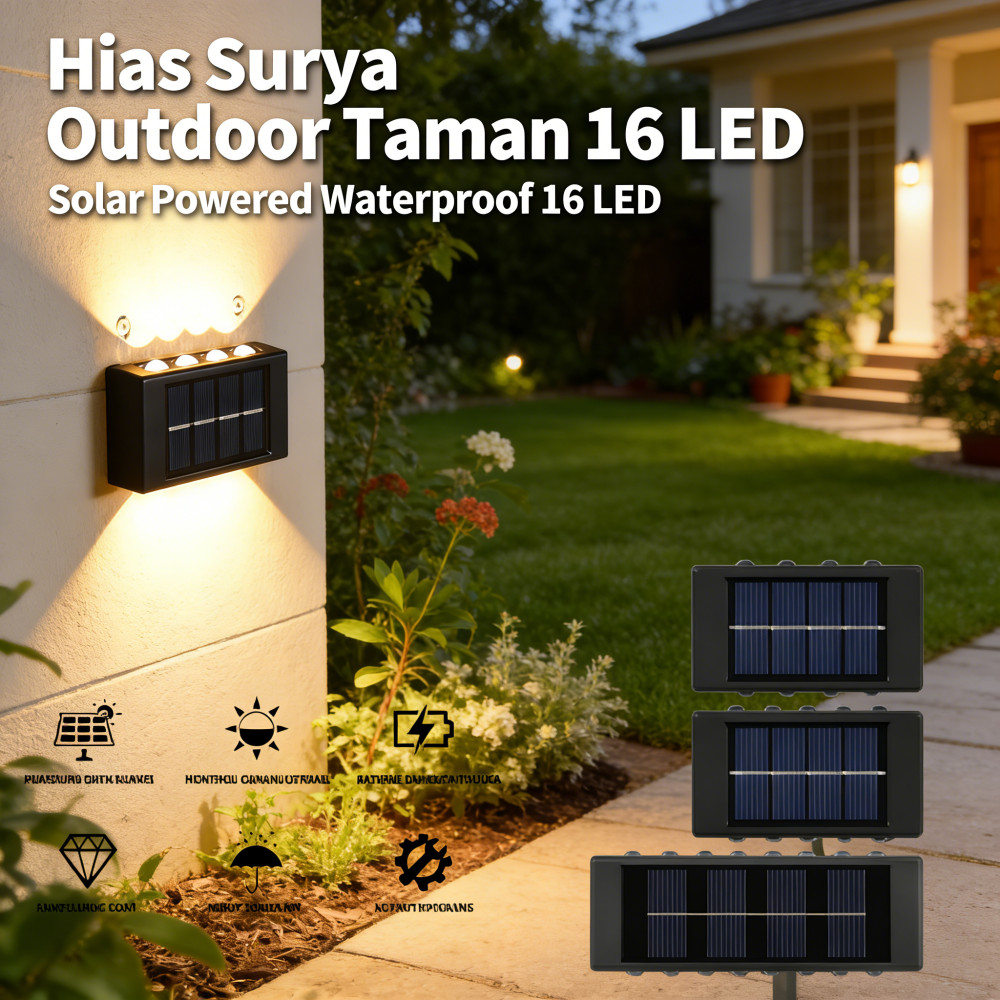 Taman Surya LED Hias Outdoor 16