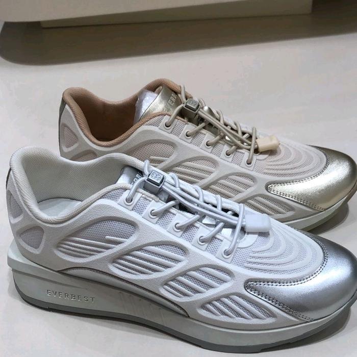 Furby series everbest sepatu Shoes Sneakers Wanita Casual Snekers Cewek Kasual - silver, Light gold,