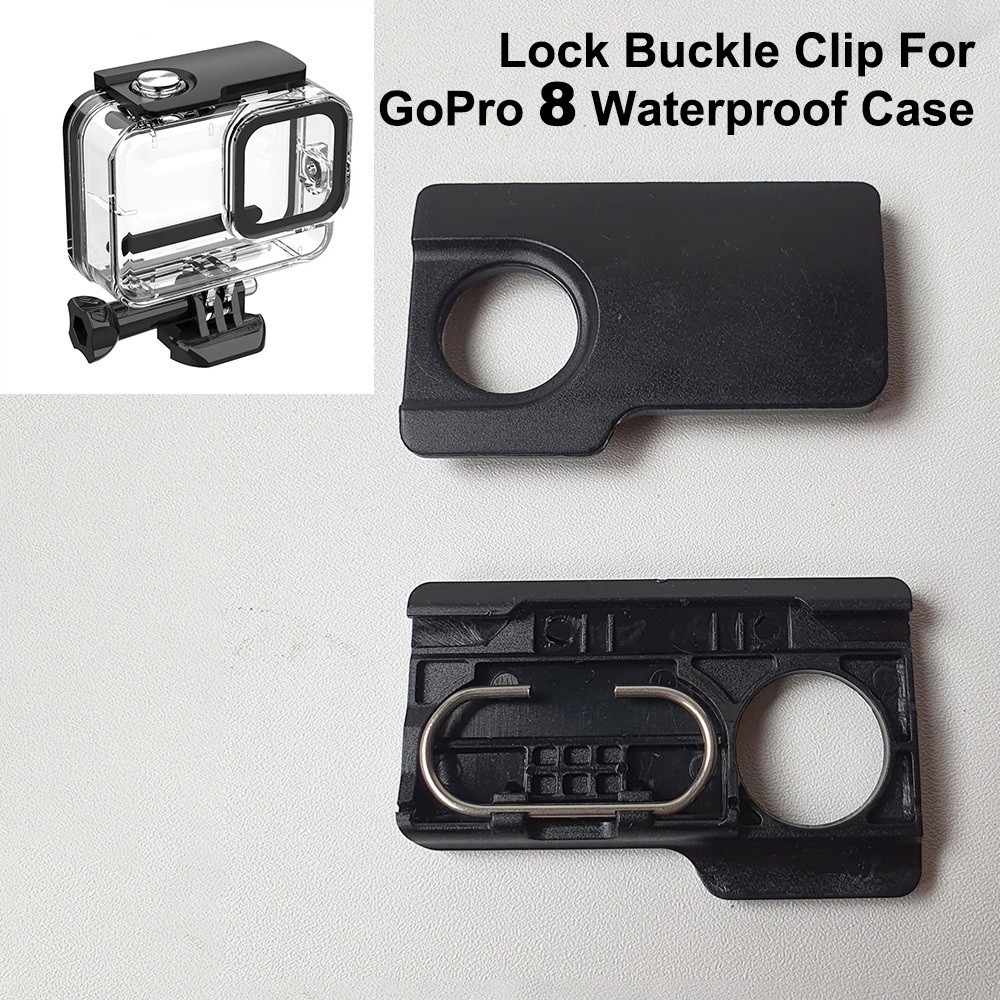 Original Plastic Lock Buckle Clip for Waterproof Case Gopro Hero 8 Aksesori Kamera