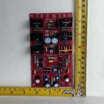 kit driver power MCRD V4 tegangan ct 32 80 trafo minimal 10 ampere ampli rakitan amplifier resistor 