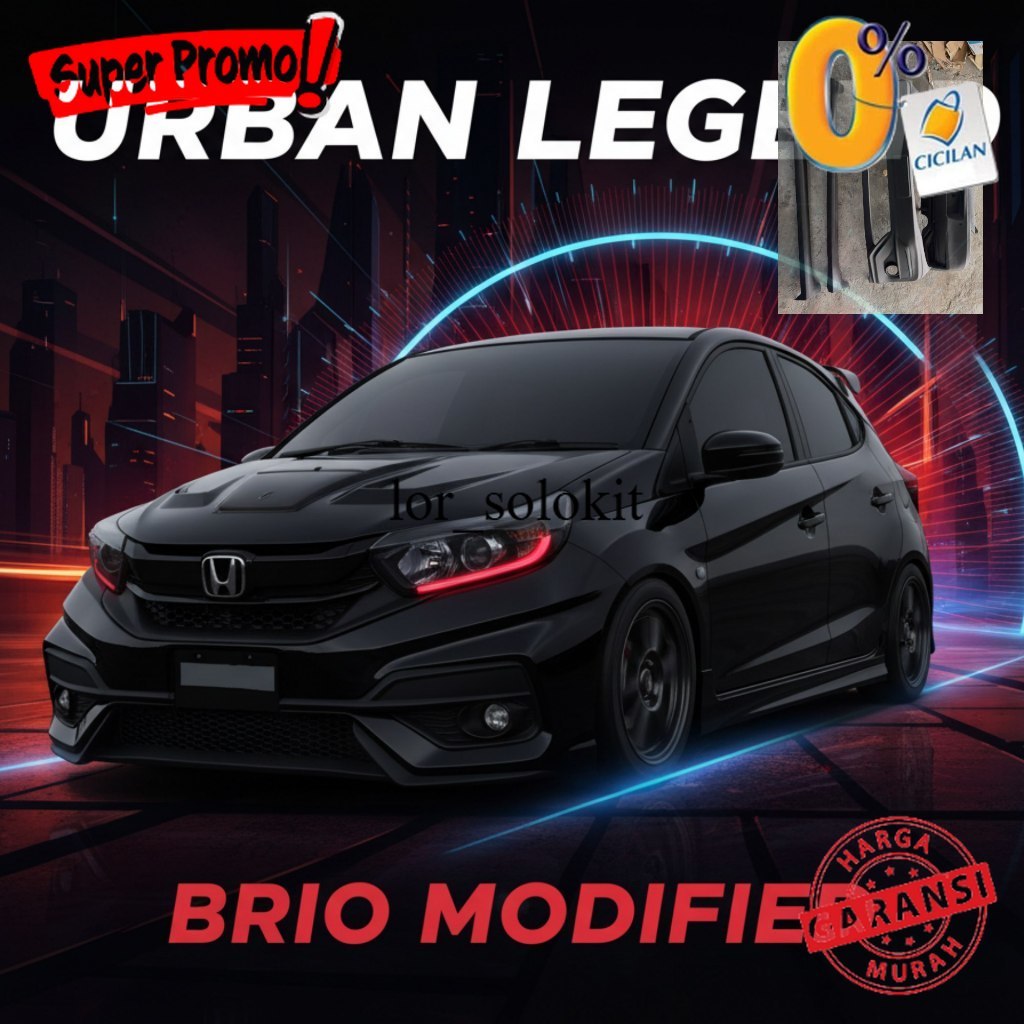 Bodykit Brio New Gk5 Body Kit Custom Bemper Upgrade Body Kit Brio Rs