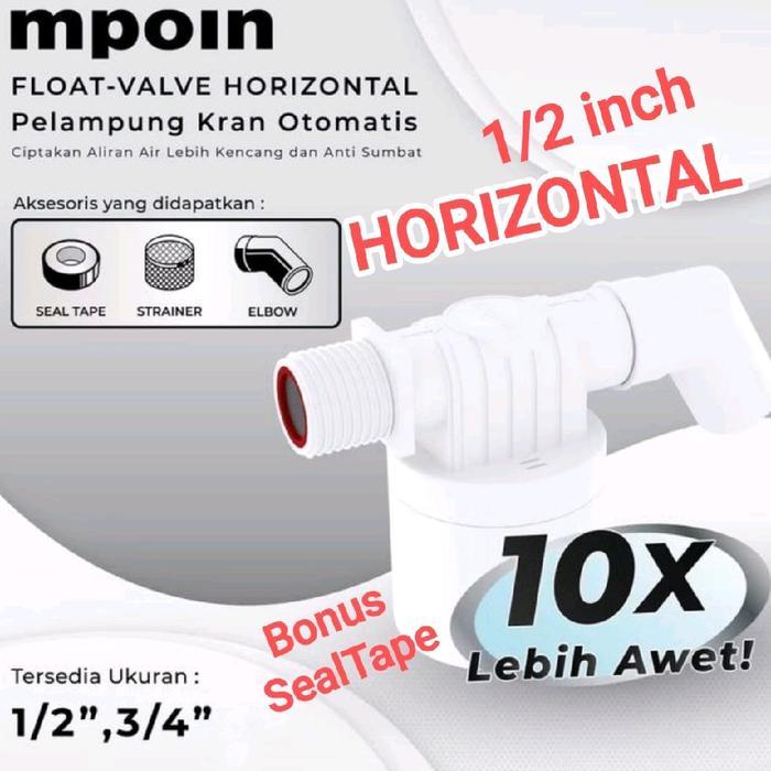 Pelampung Otomatis Pelampung Toren OTOVALV PENGUIN Mpoin OTOVALVE Mpoin Otomatis - Mpoin Horizontal 