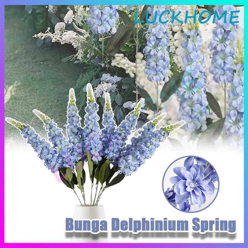 COD Bunga Hyacinth Premium Artificial 72CM / Artificial Flocking Hyacinth / Bunga Artificial Snapdra