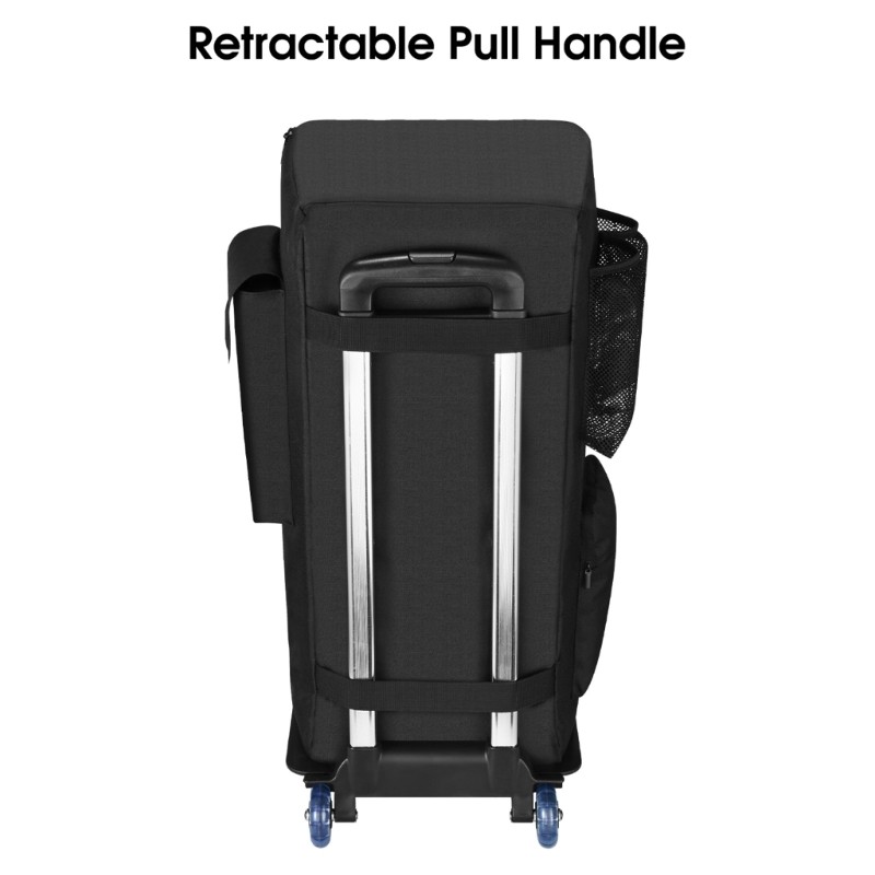 Portable Speaker Organizer Pou Trolley Bag with Detaable Pull Handle for Partybox 110/SRS-XP500