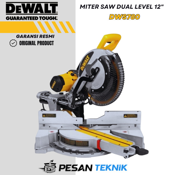 DEWALT DWS780 Miter Saw Sliding 12Inch Mesin Gergaji DWS 780