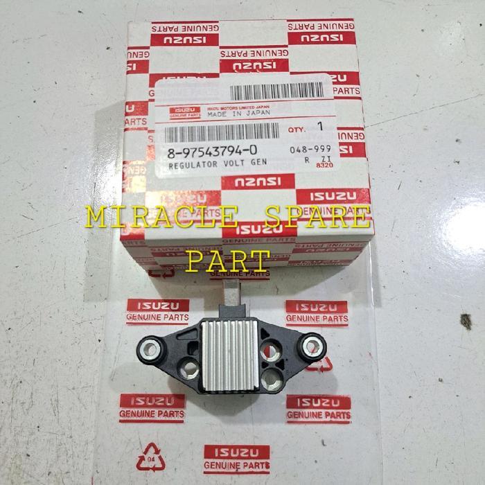 IC Alternator Dinamo Ampere IC Regulator Isuzu TRAGA EURO 4 SPAREPARTS MOBIL